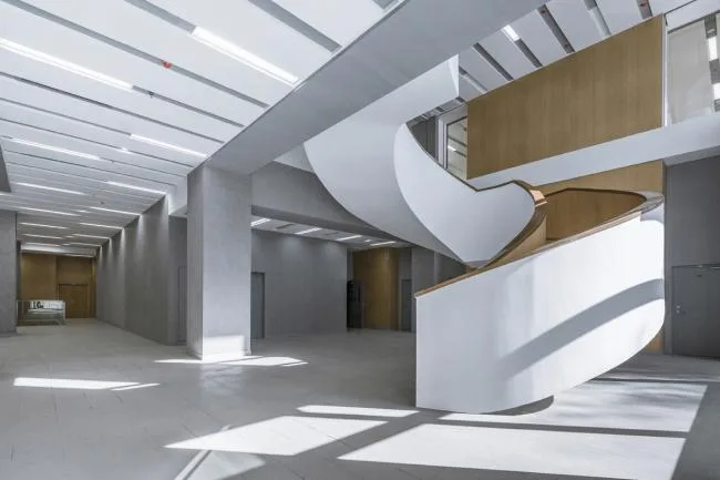 BIM建筑|清华年夜学法学院藏书楼 / KOKAISTUDIOS