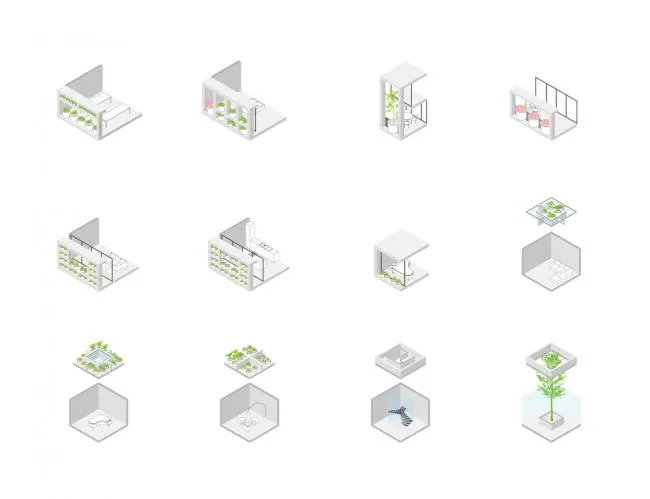 BIM建筑|MVRDV 新作“绿色之墅”，一个覆满植物的街角室第