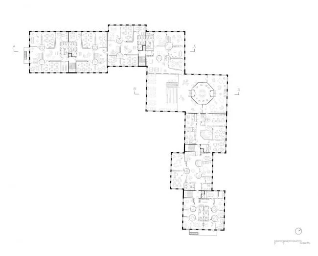 BIM建筑|保存场合记忆——Tiunda 中小黉舍 / C.F. Møller
