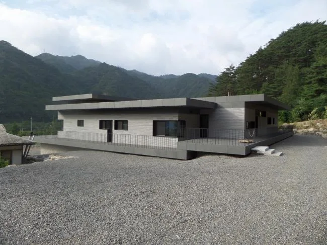BIM建筑|天然礼序，朴素清幽：韩国麟蹄室第 / YKH Associates