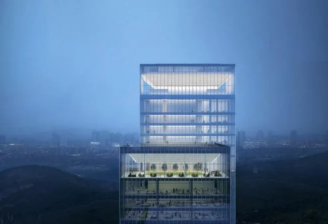 BIM建筑|“世界第一扭”：以双曲面幕墙模仿跳跃极光 / Aedas