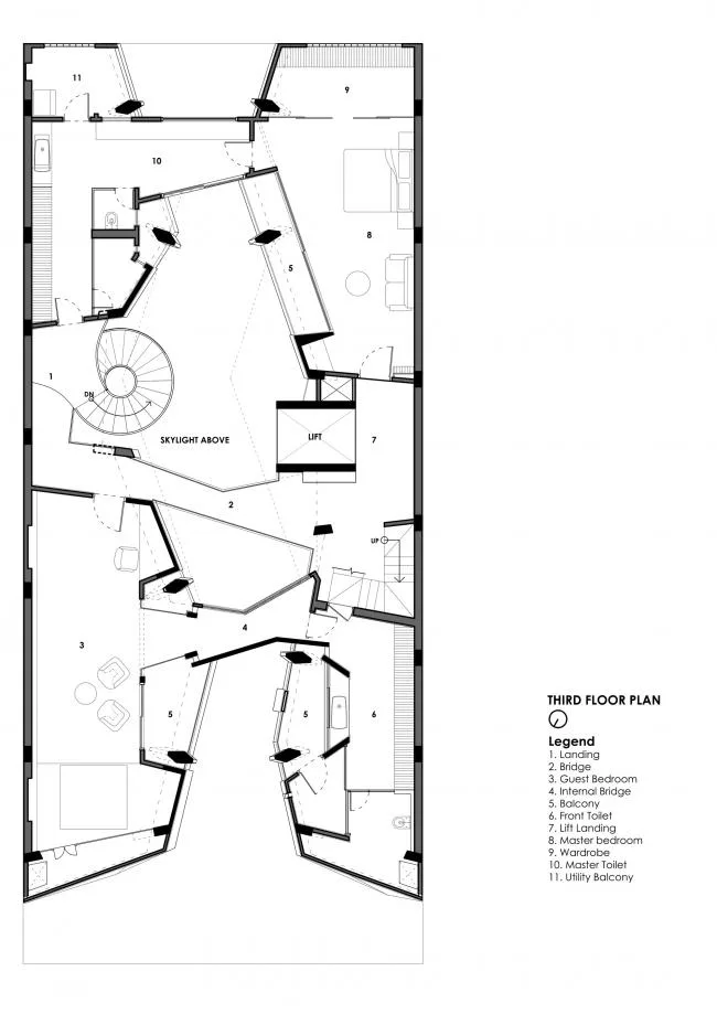 BIM建筑|扯破立面，开放与私密性并存的印度室第 / Anagram Architects