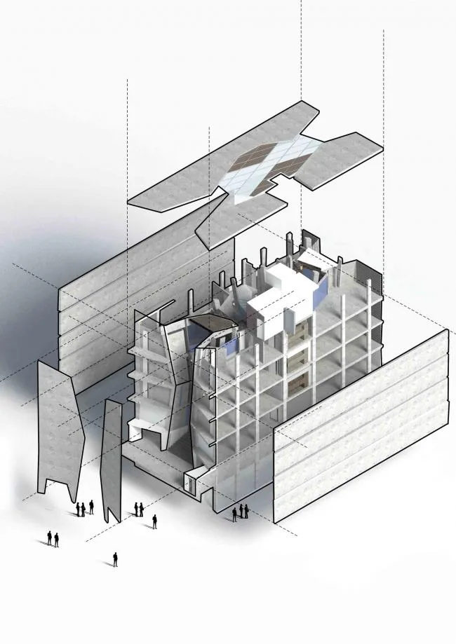BIM建筑|扯破立面，开放与私密性并存的印度室第 / Anagram Architects