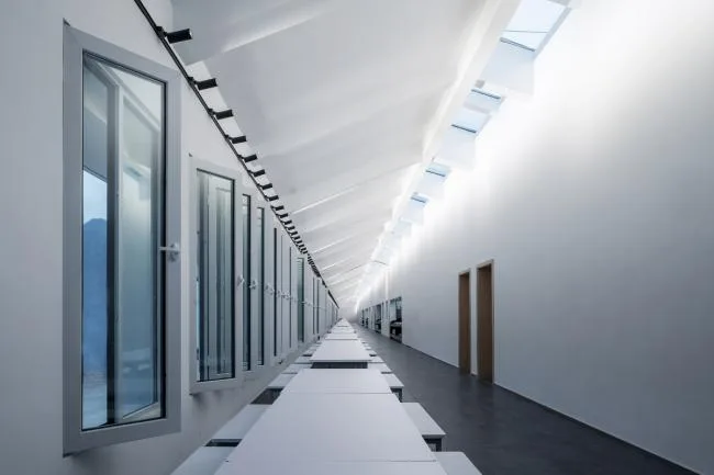 BIM建筑|秦岭山下百米食堂 / STUDIO QI