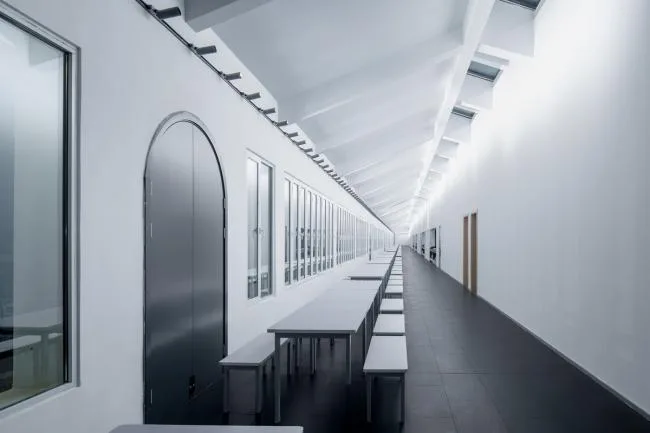 BIM建筑|秦岭山下百米食堂 / STUDIO QI