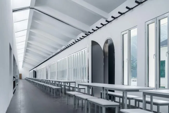 BIM建筑|秦岭山下百米食堂 / STUDIO QI