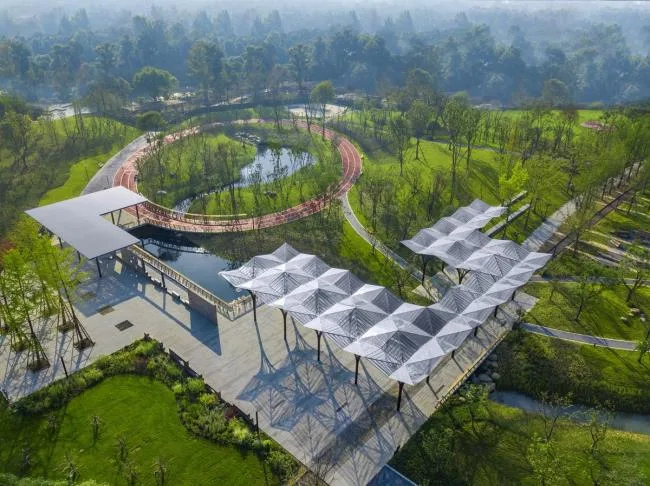 BIM建筑|沙河源公园 / 澳博景不雅