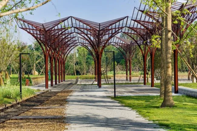 BIM建筑|沙河源公园 / 澳博景不雅