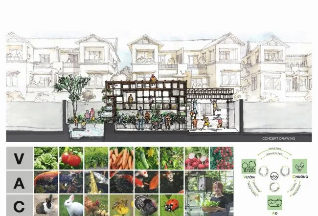 BIM建筑|介入农业轮回的零碳藏书楼：Vac 藏书楼 / Farming Architects