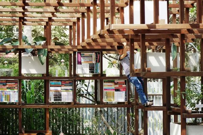BIM建筑|介入农业轮回的零碳藏书楼：Vac 藏书楼 / Farming Architects