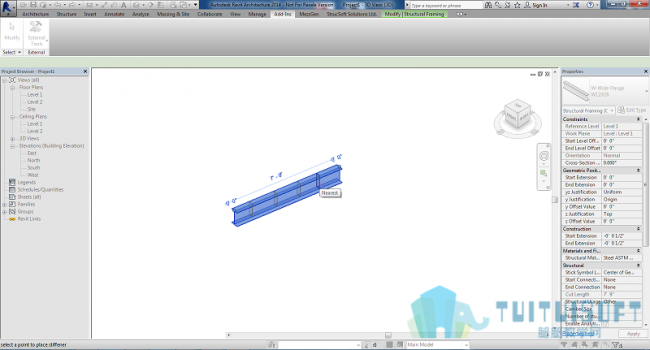 BIM插件|Web Stiffener腹板加劲肋插件免费下载