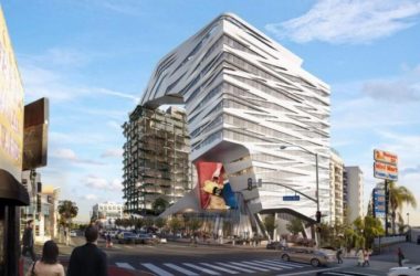 BIM建筑|Morphosis 颁布了洛杉矶日落年夜道酒店计划-BIM建筑网