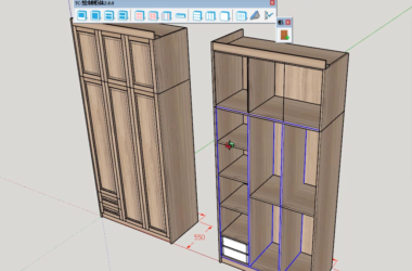 BIM插件|SketchUP 全屋定制板式家具插件 TC柜体助手2.0下载-BIM建筑网