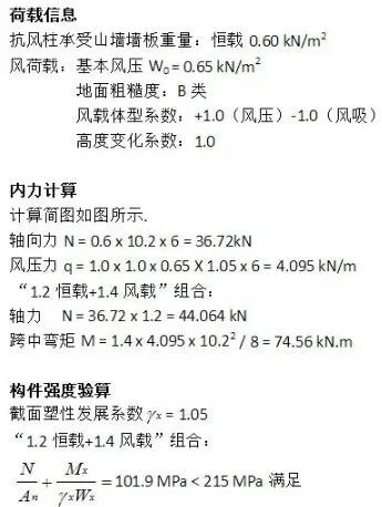 装配式研究|钢结构抗风柱如何计算？
