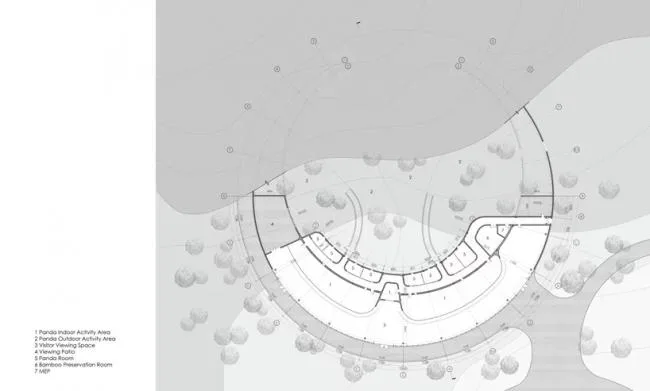 BIM建筑|成都大熊猫国际研究与繁育中心熊猫馆方案 / EID建筑事务所