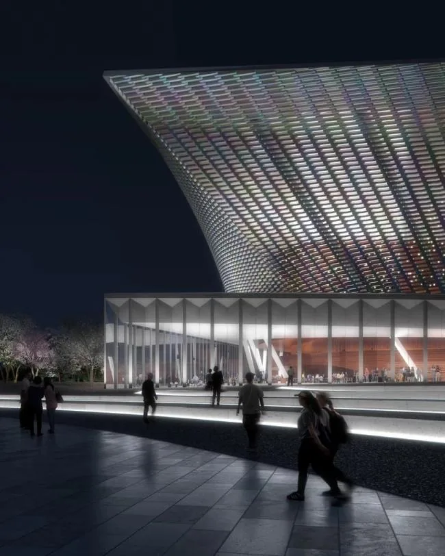 BIM建筑|Snøhetta 赢得中国邢台大剧院设计竞赛，“天圆地方”致敬东方哲学