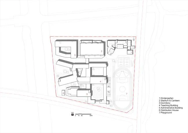 BIM建筑|上海青浦协和双语学校 / 上海实现建筑设计事务所