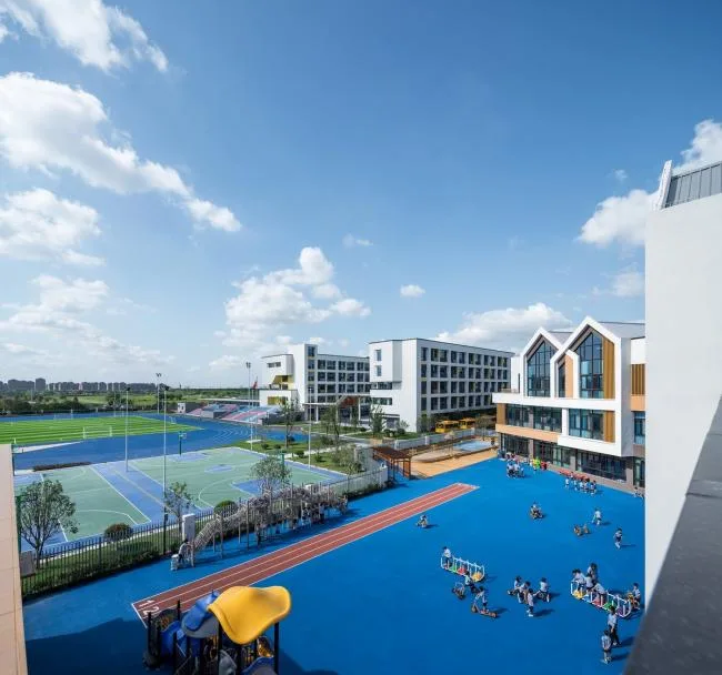 BIM建筑|上海青浦协和双语学校 / 上海实现建筑设计事务所