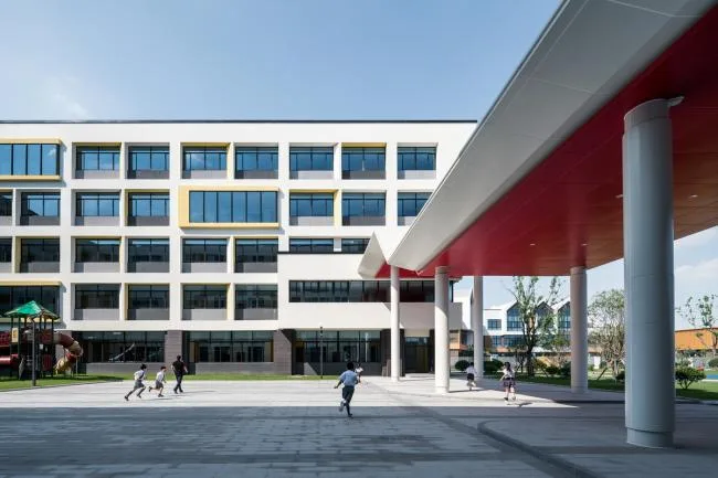 BIM建筑|上海青浦协和双语学校 / 上海实现建筑设计事务所