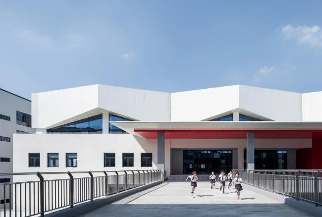 BIM建筑|上海青浦协和双语学校 / 上海实现建筑设计事务所