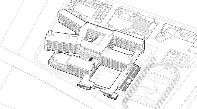 BIM建筑|上海青浦协和双语学校 / 上海实现建筑设计事务所