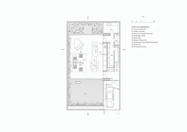 BIM建筑|天空之家，星星点点绿意营造心灵居所 / MIA Design Studio