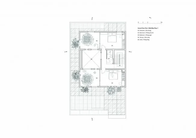 BIM建筑|天空之家，星星点点绿意营造心灵居所 / MIA Design Studio