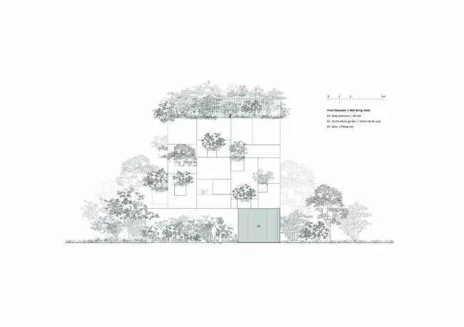 BIM建筑|天空之家，星星点点绿意营造心灵居所 / MIA Design Studio