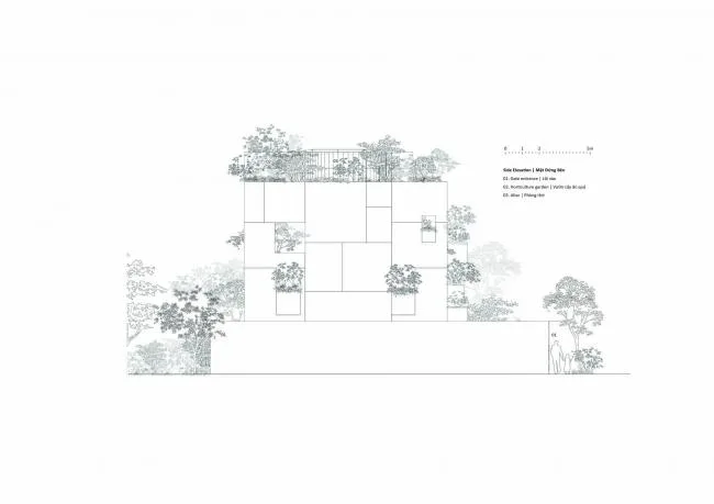 BIM建筑|天空之家，星星点点绿意营造心灵居所 / MIA Design Studio