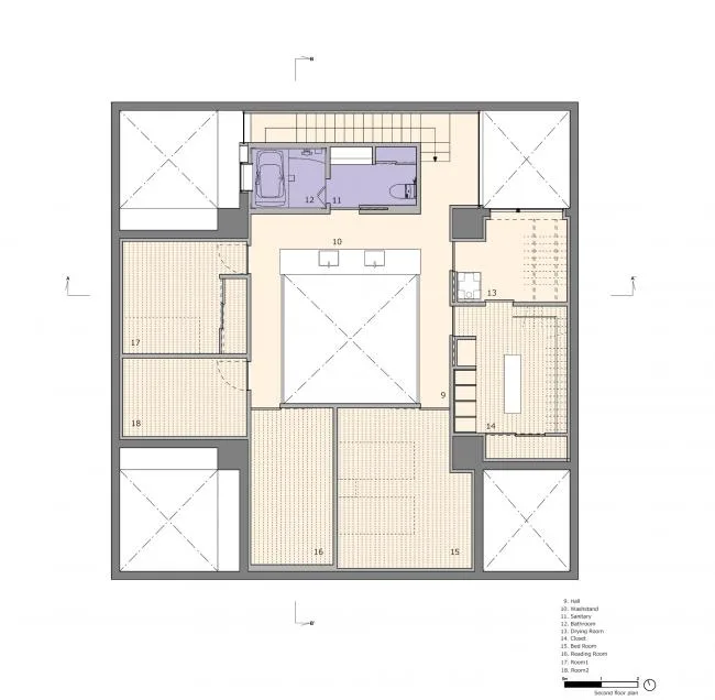 BIM建筑|清新极简风——日本高松市住宅 / Fujiwaramuro Architects