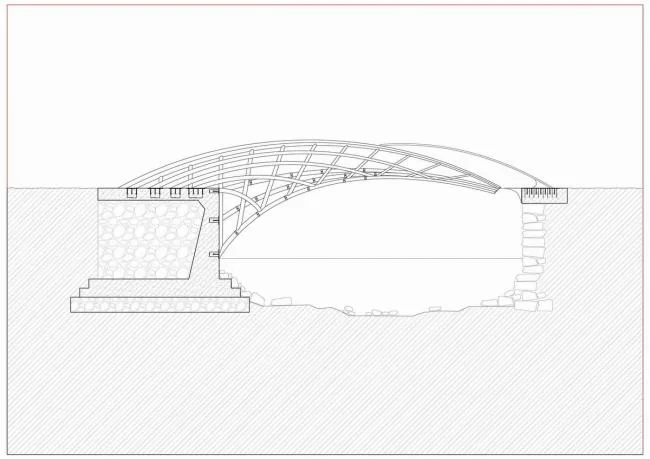 BIM建筑|悬岸飞桥 / 来建筑设计工作室