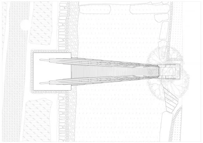 BIM建筑|悬岸飞桥 / 来建筑设计工作室
