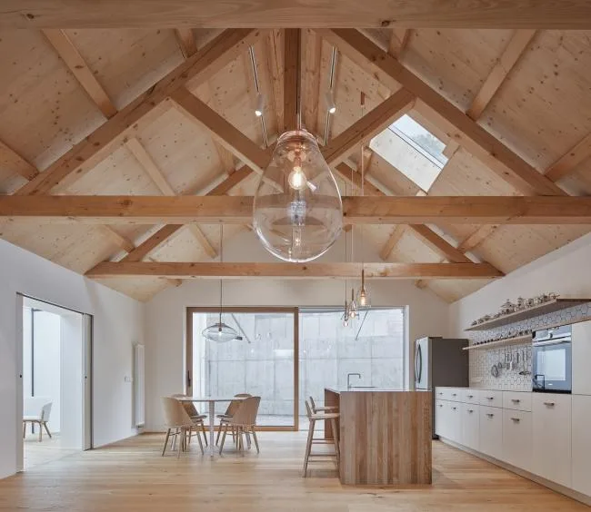 BIM建筑|富于童趣的白色小房子：布拉格度假屋 / Atelier 111 Architekti