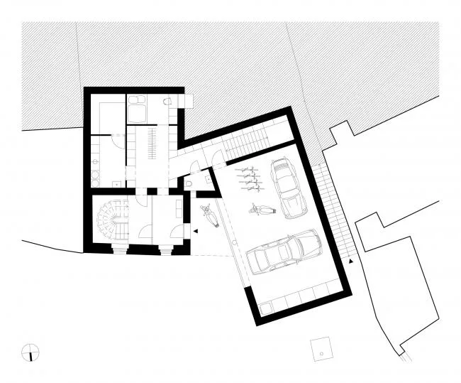 BIM建筑|富于童趣的白色小房子：布拉格度假屋 / Atelier 111 Architekti