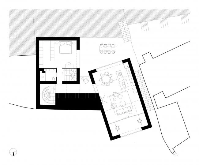 BIM建筑|富于童趣的白色小房子：布拉格度假屋 / Atelier 111 Architekti
