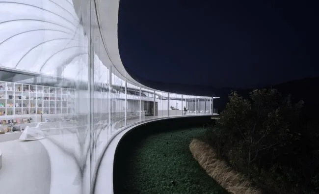 BIM建筑|悬浮的“云朵”：泰山九女峰书房 / gad · line+ studio
