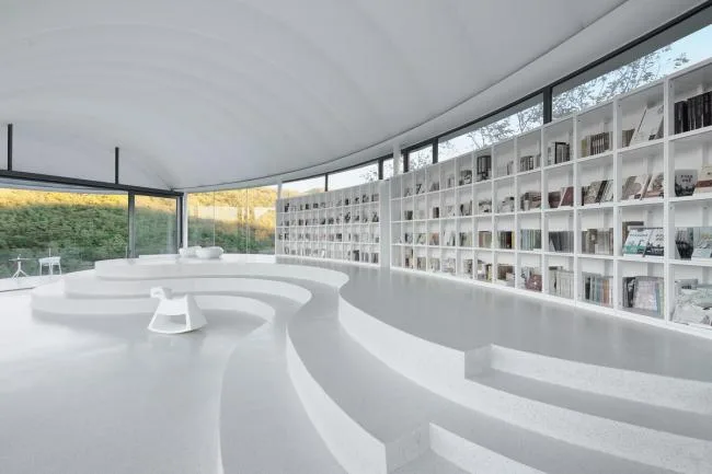 BIM建筑|悬浮的“云朵”：泰山九女峰书房 / gad · line+ studio