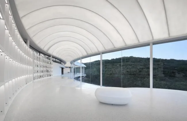 BIM建筑|悬浮的“云朵”：泰山九女峰书房 / gad · line+ studio