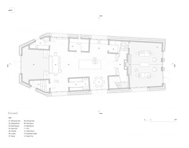 BIM建筑|浓厚的文艺复兴建筑艺术气息——Nithurst 农庄 / Adam Richards Architects
