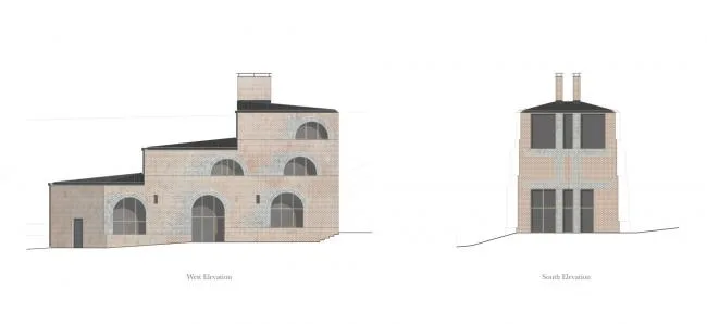 BIM建筑|浓厚的文艺复兴建筑艺术气息——Nithurst 农庄 / Adam Richards Architects