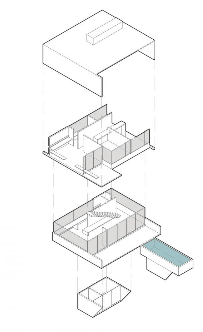 BIM建筑|光影婆娑，如木石般朴实的林间住宅 / Luciano Kruk