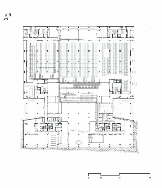 BIM建筑|苏州第二图书馆 / gmp