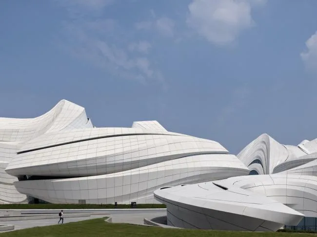 BIM建筑|长沙梅溪湖国际文化艺术中心 / 扎哈·哈迪德建筑事务所