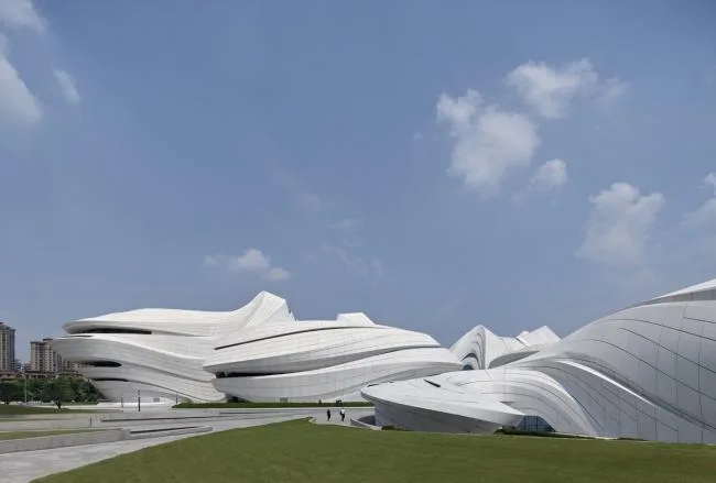 BIM建筑|长沙梅溪湖国际文化艺术中心 / 扎哈·哈迪德建筑事务所