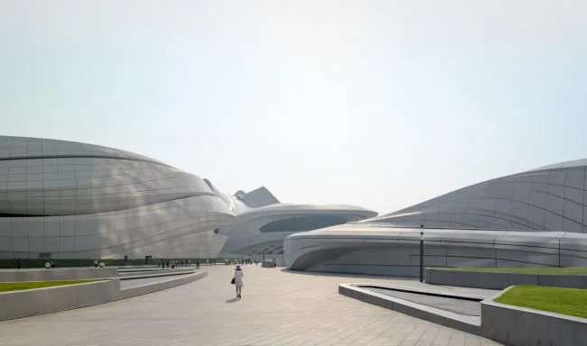 BIM建筑|长沙梅溪湖国际文化艺术中心 / 扎哈·哈迪德建筑事务所