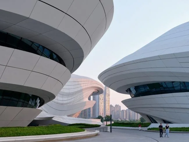 BIM建筑|长沙梅溪湖国际文化艺术中心 / 扎哈·哈迪德建筑事务所