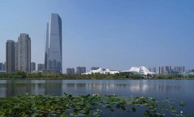 BIM建筑|长沙梅溪湖国际文化艺术中心 / 扎哈·哈迪德建筑事务所
