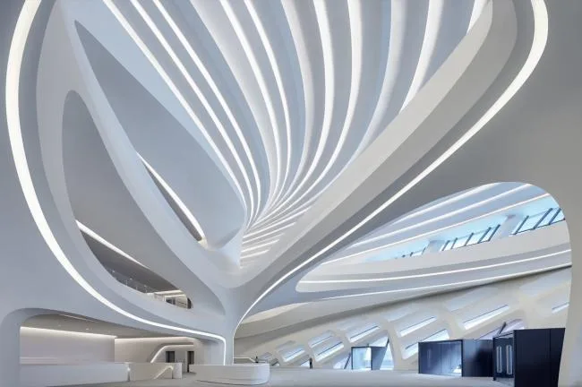 BIM建筑|长沙梅溪湖国际文化艺术中心 / 扎哈·哈迪德建筑事务所