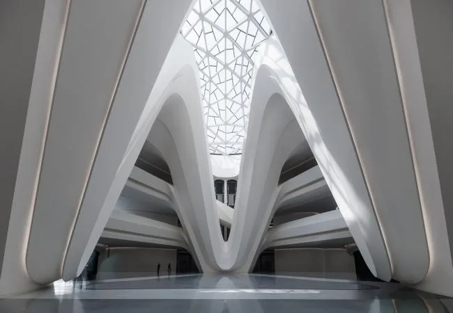 BIM建筑|长沙梅溪湖国际文化艺术中心 / 扎哈·哈迪德建筑事务所