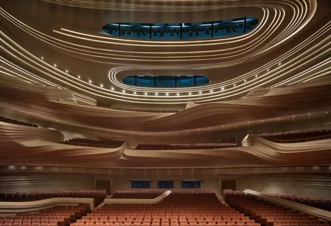 BIM建筑|长沙梅溪湖国际文化艺术中心 / 扎哈·哈迪德建筑事务所